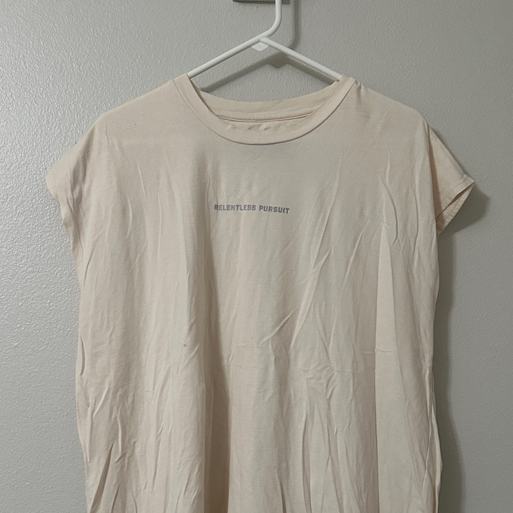 ASRV Beige Graphic Tee